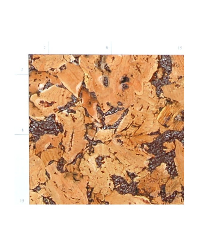 Liège de décoration murale double épaisseur - 6 mm par 6 dalles soit 1,08 m² marron - 158/6/ophelia Liège de décoration murale double épaisseur - 6 mm par 6 dalles soit 1,08 m² marron - 158/6/ophelia
