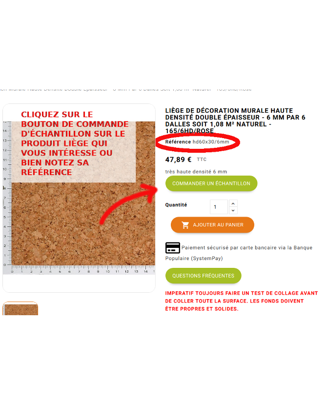 Échantillons de liège 7€ pour 5 échantillons livraison comprise. Échantillons de liège 7€ pour 5 échantillons livraison comprise.
