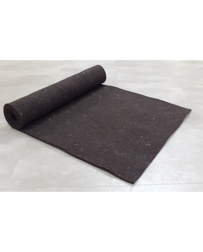 Tapis de yoga 100% laine naturelle. Laine du Massif Central Noire du Velay