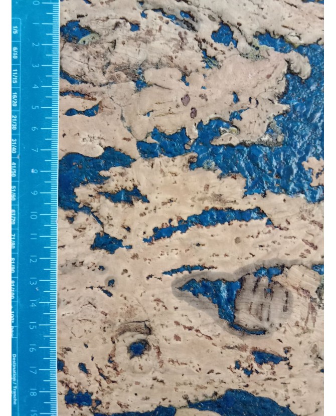 Goceano Bleu format 50 x 50 cm, épaisseur 3 mm livré par 1 paquet de 4 dalles soit 1 m2