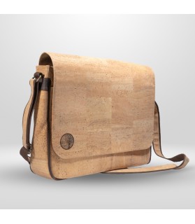 Sacoche d'ordinateur ou porte documents en liège pour ordinateur 15 pouces