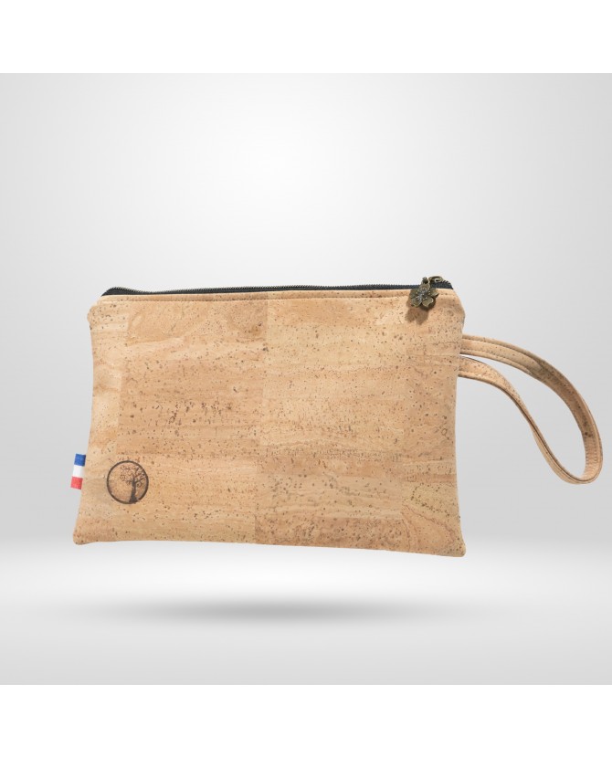 Pochette en liège. l'accessoire élégant pour vos sorties