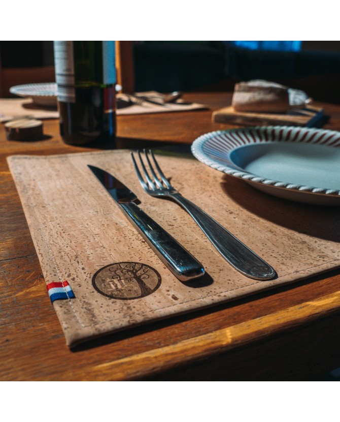 Lot de 2 sets de table en liège