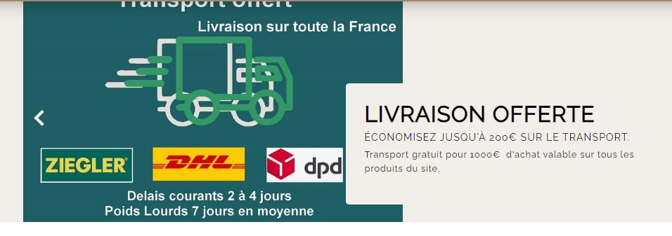 livraison gratuite